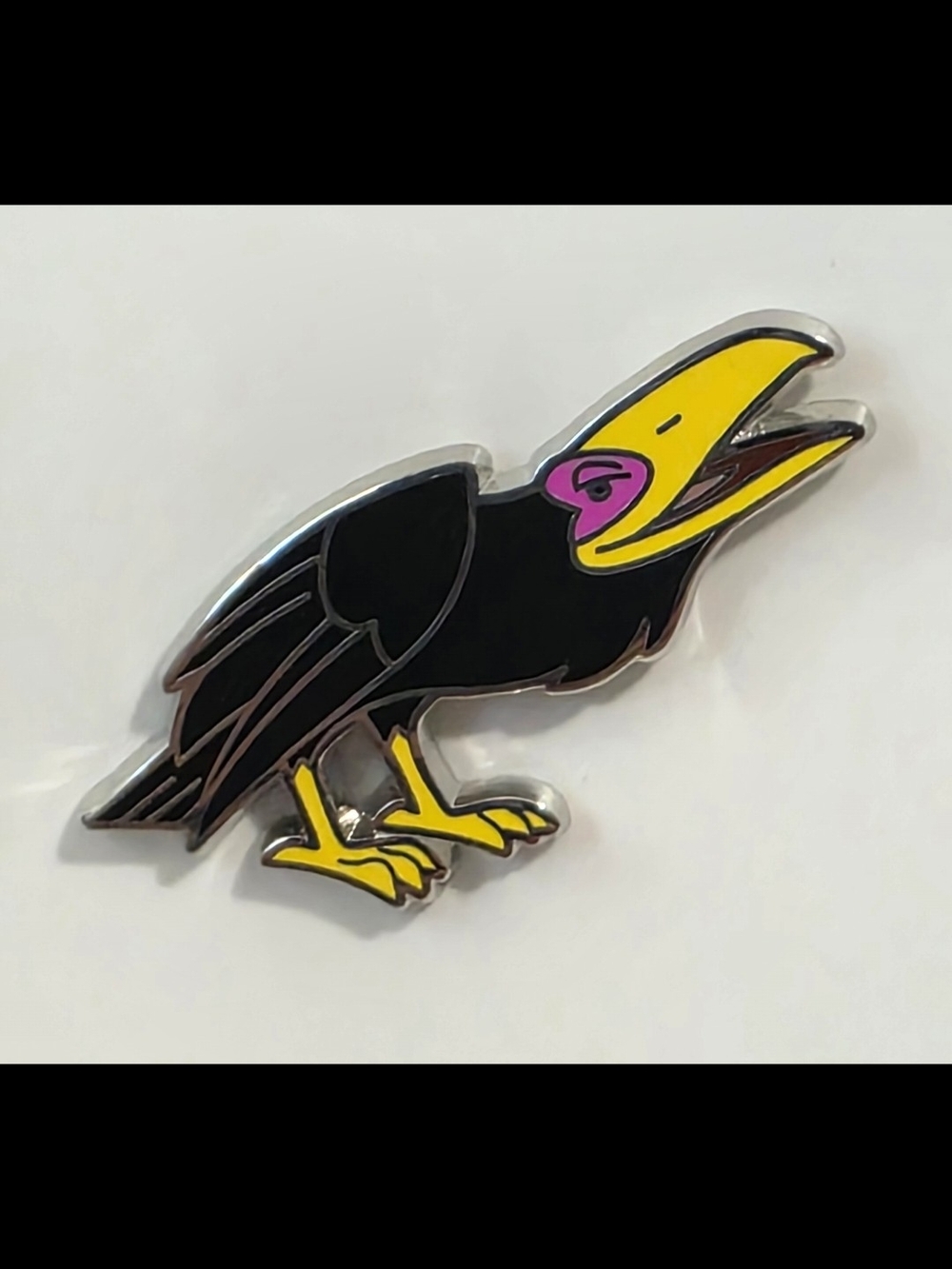 Disney Crow Pin From Sleeping Beauty - NWOT